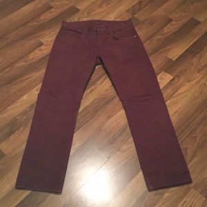Seven for all mankind jeans - maroon